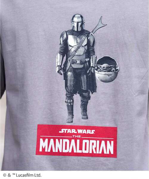 DRESSTERIOR（ドレステリア）の「STAR WARS マンダロリアン Tシャツ（Tシャツ/カットソー・メンズ・グレー/ブラック/ホワイト・90/91/94/92）」の19枚目の写真