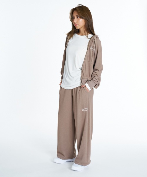 ROXY（ロキシー）の「ROXY FITNESS GENTLE FLOW HOODIE コラーゲン・アミノ酸配合 モイストジップフーディ パーカー 【2026年秋冬モデル】/ロキシーフーディー（パーカー・レディース・カモフラージュ/オフホワイト/ブラック系その他・SMALL/MEDIUM/LARGE）」の16枚目の写真