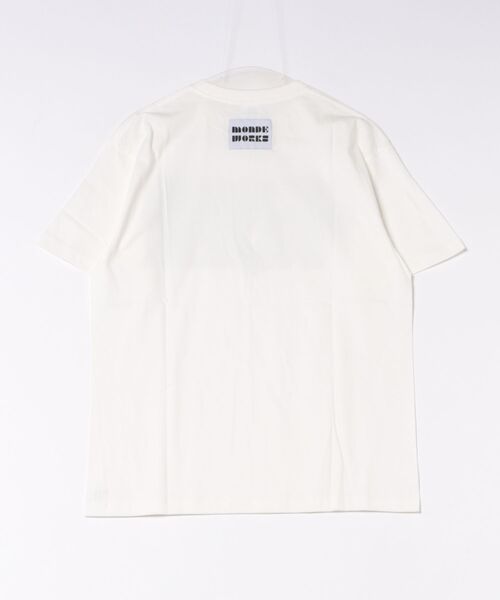 MONDEWORK(モンドワーク)の「MONDEWORKロゴTシャツ(Tシャツ/カットソー・レディース・ブラック/ホワイト/ブルー・L/XL/M)」の8枚目の写真
