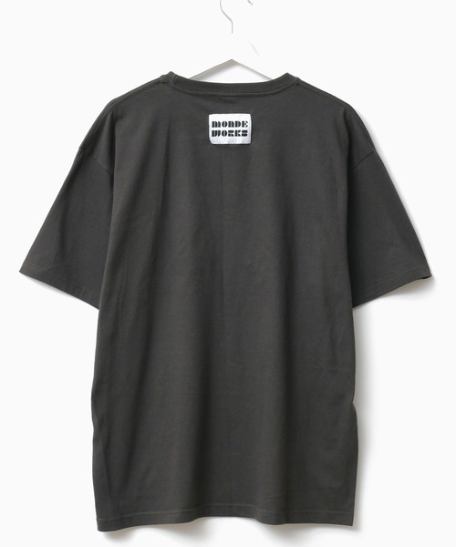 MONDEWORK(モンドワーク)の「MONDEWORKロゴTシャツ(Tシャツ/カットソー・レディース・ブラック/ホワイト/ブルー・L/XL/M)」の5枚目の写真