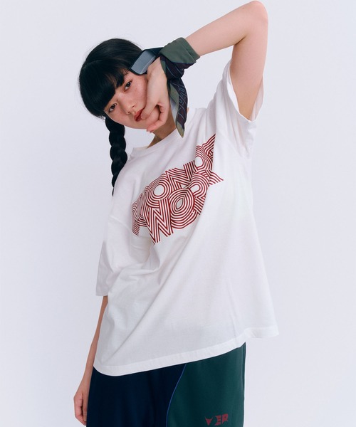 MONDEWORK(モンドワーク)の「MONDEWORKロゴTシャツ(Tシャツ/カットソー・レディース・ブラック/ホワイト/ブルー・L/XL/M)」の15枚目の写真
