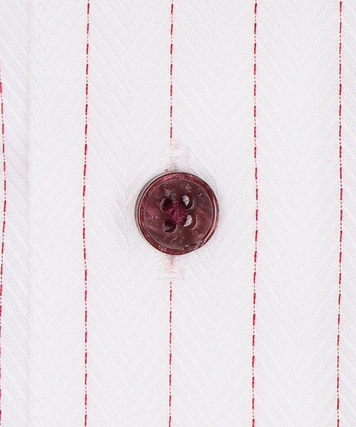 TOKYO SHIRTS(トウキョウシャツ)の「【超形態安定】 形態安定ノンアイロン ボタンダウン 長袖ビジネスワイシャツ(ビジネスシャツ・メンズ・レッド・首回り42cm-裄丈82cm/首回り42cm-裄丈86cm/首回り37cm-裄丈80cm/首回り37cm-裄丈84cm/首回り43cm-裄丈82cm/首回り43cm-裄丈86cm/首回り39cm-裄丈80cm/首回り39cm-裄丈84cm/首回り41cm-裄丈82cm/首回り41cm-裄丈86cm)」の4枚目の写真
