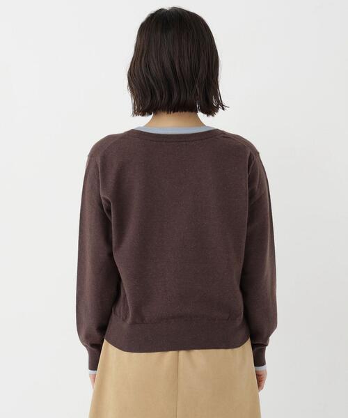 NATURAL BEAUTY BASIC(ナチュラルビューティーベーシック)の「ヘンリーネックレイヤードニット(ニット/セーター・レディース・イエロー系その他/ブラウン系その他/グレー系その他・FREE)」の20枚目の写真
