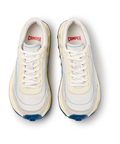 CAMPER（カンペール）の「[カンペール] PELOTISSIMA / レザースニーカー（スニーカー・レディース・ホワイト・23.5cm/25.5cm/24.0cm/25.0cm）」の4枚目の写真