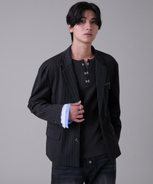 EVOLVERA（エボルヴェラー）の「Layered Single-Tailored Jacket / レイヤードシングルテーラードジャケット（テーラードジャケット）」
