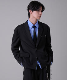 EVOLVERA（エボルヴェラー）の「Layered Single-Tailored Jacket / レイヤードシングルテーラードジャケット（テーラードジャケット）」