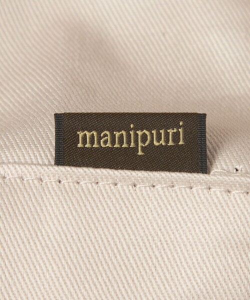 manipuri(マニプリ)の「【別注】 <manipuri for conte>キルティング バッグ(トートバッグ・レディース・オフホワイト/ブラック・FREE)」の12枚目の写真