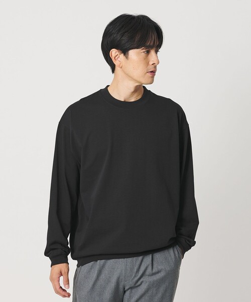 BEAUTY&YOUTH UNITED ARROWS(ビューティーアンドユースユナイテッドアローズ)の「リファインド コットン スウェット(Tシャツ/カットソー・メンズ・ライトグレー/ブラック/ホワイト/ライム・XL/S/M/L)」の18枚目の写真