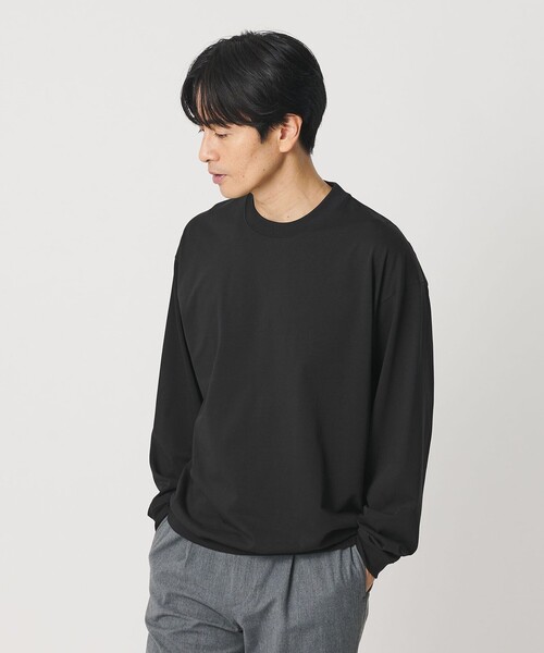 BEAUTY&YOUTH UNITED ARROWS(ビューティーアンドユースユナイテッドアローズ)の「リファインド コットン スウェット(Tシャツ/カットソー・メンズ・ライトグレー/ブラック/ホワイト/ライム・XL/S/M/L)」の19枚目の写真