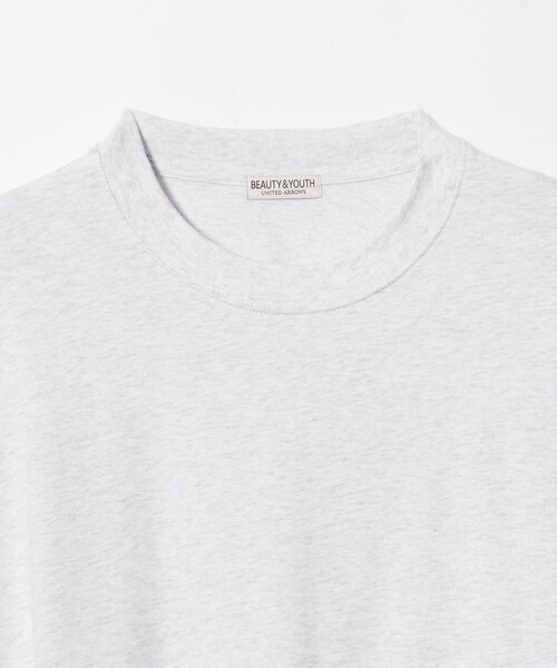 BEAUTY&YOUTH UNITED ARROWS(ビューティーアンドユースユナイテッドアローズ)の「リファインド コットン スウェット(Tシャツ/カットソー・メンズ・ライトグレー/ブラック/ホワイト/ライム・XL/S/M/L)」の14枚目の写真