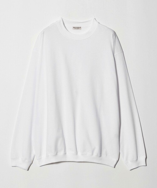 BEAUTY&YOUTH UNITED ARROWS(ビューティーアンドユースユナイテッドアローズ)の「リファインド コットン スウェット(Tシャツ/カットソー・メンズ・ライトグレー/ブラック/ホワイト/ライム・XL/S/M/L)」の9枚目の写真