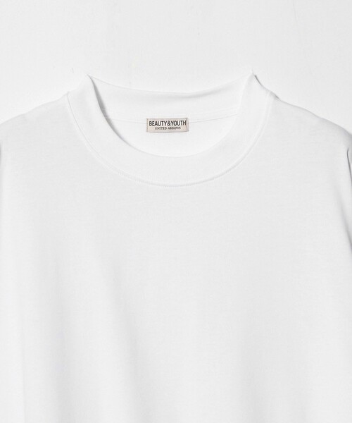 BEAUTY&YOUTH UNITED ARROWS(ビューティーアンドユースユナイテッドアローズ)の「リファインド コットン スウェット(Tシャツ/カットソー・メンズ・ライトグレー/ブラック/ホワイト/ライム・XL/S/M/L)」の10枚目の写真