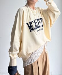 【WEB限定】ラグランワイドロゴプルオーバー
