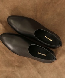 【ALL BLACK】カットブーティー