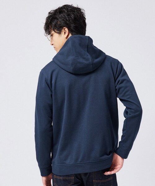 TAKEO KIKUCHI(タケオキクチ)の「【LIMITED】裏毛フーテッドパーカー(Tシャツ/カットソー・メンズ・ブラック/ダークグレー/ネイビー・02/01/04/03)」の22枚目の写真