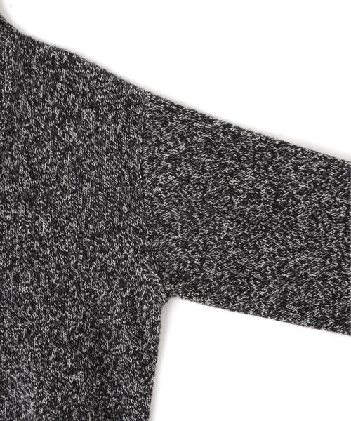 YLEVE(イレーヴ)の「YLEVE / WOOL CASHMERE MELANGE KNIT FULL ZIP PULL OVER(ニット/セーター・レディース・ブラック/ブルー・1)」の13枚目の写真