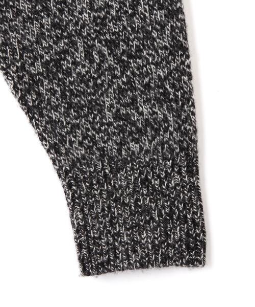 YLEVE(イレーヴ)の「YLEVE / WOOL CASHMERE MELANGE KNIT FULL ZIP PULL OVER(ニット/セーター・レディース・ブラック/ブルー・1)」の14枚目の写真