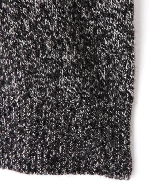 YLEVE(イレーヴ)の「YLEVE / WOOL CASHMERE MELANGE KNIT FULL ZIP PULL OVER(ニット/セーター・レディース・ブラック/ブルー・1)」の15枚目の写真