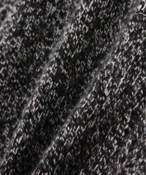 YLEVE(イレーヴ)の「YLEVE / WOOL CASHMERE MELANGE KNIT FULL ZIP PULL OVER(ニット/セーター・レディース・ブラック/ブルー・1)」の17枚目の写真