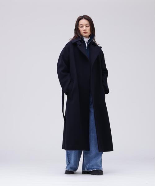 YLEVE(イレーヴ)の「YLEVE / WOOL CASHMERE MELANGE KNIT FULL ZIP PULL OVER(ニット/セーター・レディース・ブラック/ブルー・1)」の10枚目の写真