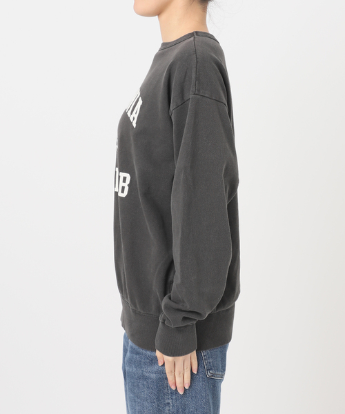 MIXTA(ミクスタ)の「MIXTA/ミクスタ 別注 CALIFORNIA TABBY CLUB CREW スウェット(Tシャツ/カットソー・レディース・ブラック/チャコールグレー/ネイビー・MEDIUM)」の22枚目の写真
