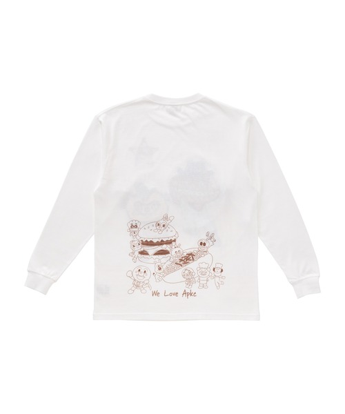 ANPANMAN KIDS COLLECTION(アンパンマンキッズコレクション)の「ハンバーガーキッドとやきそばパンマン長袖Tシャツ大人(Tシャツ/カットソー・メンズ・オフホワイト・S/M/L/LL)」の5枚目の写真