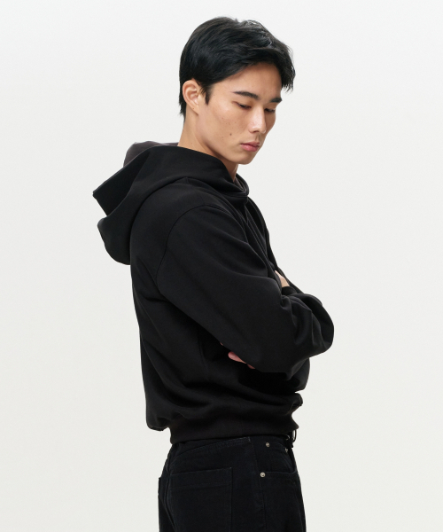 ERA(エラ)の「UNISEX ERA COLOR LAYERED HOODIE - BLACK(パーカー・レディース・その他・SMALL/MEDIUM/LARGE)」の3枚目の写真