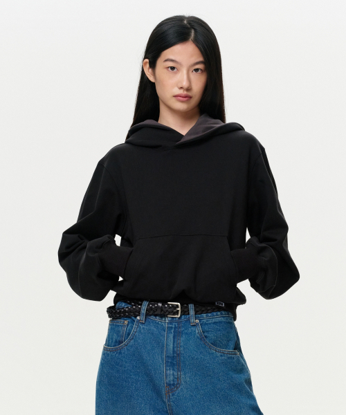 ERA(エラ)の「UNISEX ERA COLOR LAYERED HOODIE - BLACK(パーカー・レディース・その他・SMALL/MEDIUM/LARGE)」の7枚目の写真