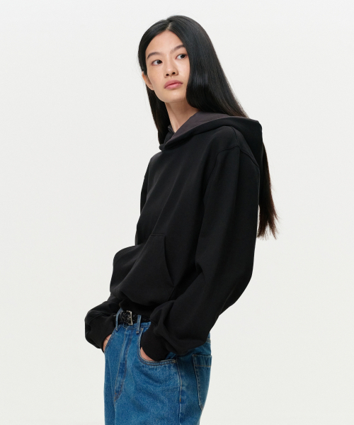 ERA(エラ)の「UNISEX ERA COLOR LAYERED HOODIE - BLACK(パーカー・レディース・その他・SMALL/MEDIUM/LARGE)」の8枚目の写真