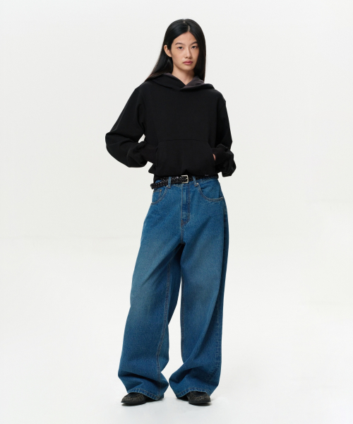 ERA(エラ)の「UNISEX ERA COLOR LAYERED HOODIE - BLACK(パーカー・レディース・その他・SMALL/MEDIUM/LARGE)」の11枚目の写真