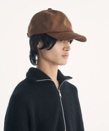 VICTIM（ヴィクティム）の「VICTIM ヴィクティム / ×CA4LA SUEDE B.B CAP カシラコラボレーションエコスエードベースボールキャップ / VTM-26-A-120（キャップ）」