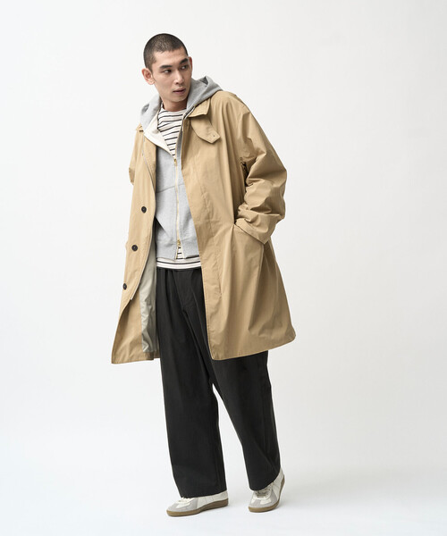 ORCIVAL | ツイル ステンカラーコート MEN（ステンカラーコート