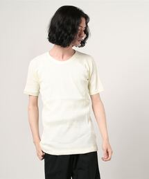 【HOUSTON】クルーネック半袖ワッフルTシャツ
