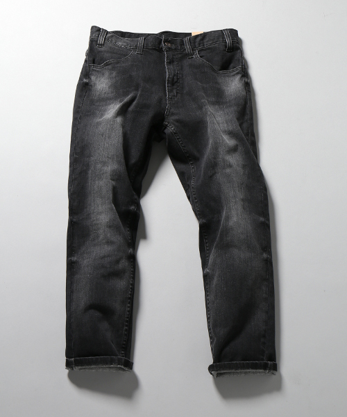 JOURNAL STANDARD（ジャーナルスタンダード）の「ストレッチブラックデニムアンクル#（デニムパンツ・メンズ・ブラックミックス/ブラック系その他/ブラック・SMALL/LARGE/MEDIUM）」の3枚目の写真