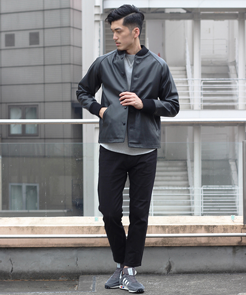 JOURNAL STANDARD（ジャーナルスタンダード）の「ストレッチブラックデニムアンクル#（デニムパンツ・メンズ・ブラックミックス/ブラック系その他/ブラック・SMALL/LARGE/MEDIUM）」の5枚目の写真