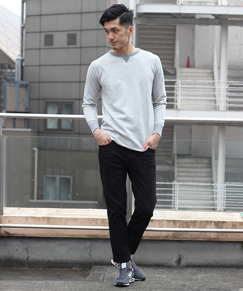 JOURNAL STANDARD（ジャーナルスタンダード）の「ストレッチブラックデニムアンクル#（デニムパンツ・メンズ・ブラックミックス/ブラック系その他/ブラック・SMALL/LARGE/MEDIUM）」の6枚目の写真