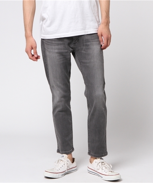 JOURNAL STANDARD（ジャーナルスタンダード）の「ストレッチブラックデニムアンクル#（デニムパンツ・メンズ・ブラックミックス/ブラック系その他/ブラック・SMALL/LARGE/MEDIUM）」の7枚目の写真