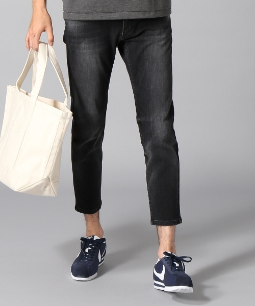 JOURNAL STANDARD（ジャーナルスタンダード）の「ストレッチブラックデニムアンクル#（デニムパンツ・メンズ・ブラックミックス/ブラック系その他/ブラック・SMALL/LARGE/MEDIUM）」の20枚目の写真