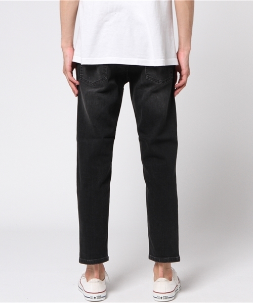 JOURNAL STANDARD（ジャーナルスタンダード）の「ストレッチブラックデニムアンクル#（デニムパンツ・メンズ・ブラックミックス/ブラック系その他/ブラック・SMALL/LARGE/MEDIUM）」の16枚目の写真