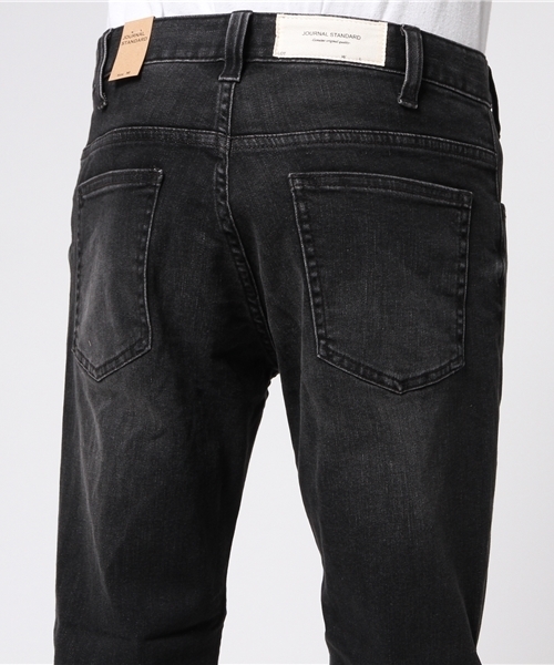 JOURNAL STANDARD（ジャーナルスタンダード）の「ストレッチブラックデニムアンクル#（デニムパンツ・メンズ・ブラックミックス/ブラック系その他/ブラック・SMALL/LARGE/MEDIUM）」の9枚目の写真