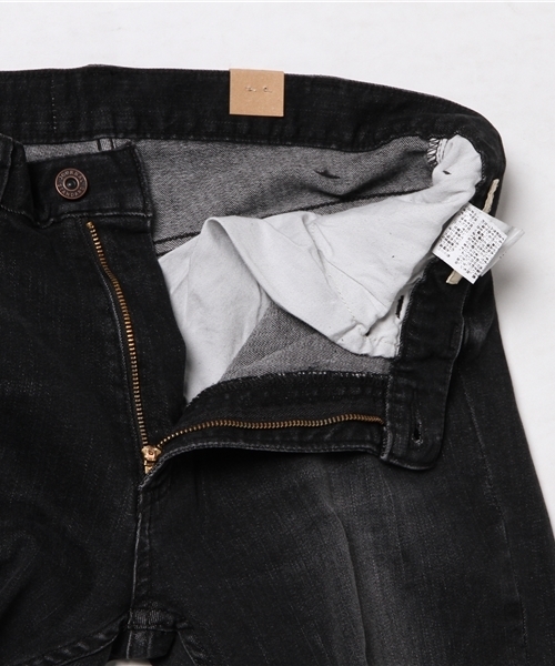 JOURNAL STANDARD（ジャーナルスタンダード）の「ストレッチブラックデニムアンクル#（デニムパンツ・メンズ・ブラックミックス/ブラック系その他/ブラック・SMALL/LARGE/MEDIUM）」の12枚目の写真