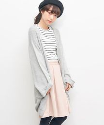 アルパカ混イタリー糸カーディガン