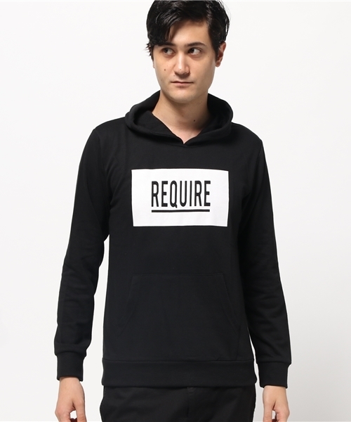 VENCEEXCHANGE(ヴァンスエクスチェンジ)の「ミニ裏毛BOXロゴパーカー(パーカー・メンズ・オフホワイト/ダークグリーン/ブラック・SMALL/LARGE/MEDIUM)」の3枚目の写真