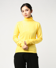 おうちで洗えるカシミアタッチニットトップス