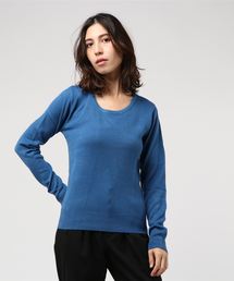 おうちで洗えるカシミアタッチニットトップス