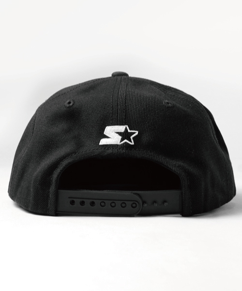 STARTER BLACK LABEL（スターターブラックレーベル）の「STARTER BLACK LABELボックスロゴキャップ（キャップ・メンズ・レッド/ブラック/ブラック×ブラック・FREE）」の22枚目の写真
