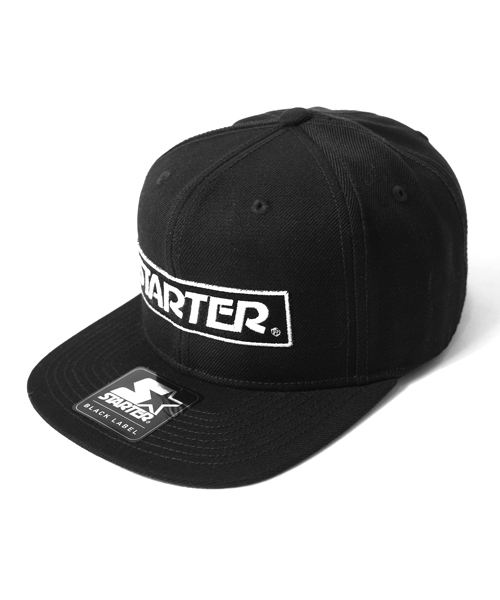 STARTER BLACK LABEL（スターターブラックレーベル）の「STARTER BLACK LABELボックスロゴキャップ（キャップ・メンズ・レッド/ブラック/ブラック×ブラック・FREE）」の12枚目の写真