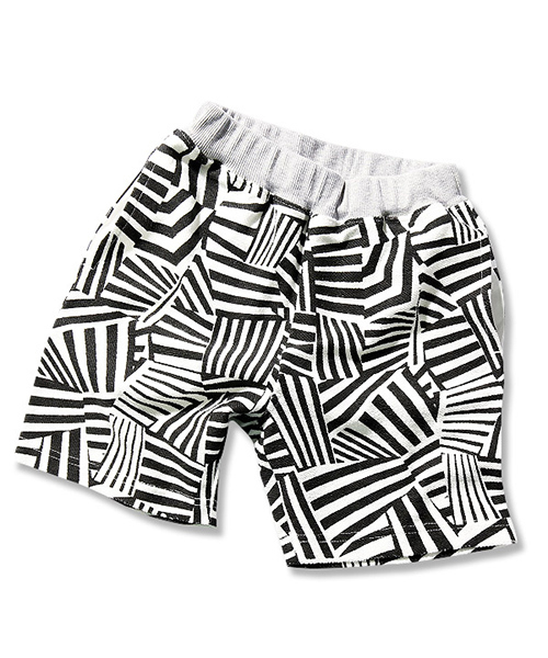 devirock(デビロック)の「総柄裏使いハーフパンツ (その他パンツ・キッズ・ホワイト×ブラック/ホワイト×ネイビー/ネイビー/カモフラージュ/ターコイズブルー/ホワイト系その他/ブルー系その他2/グリーン系その他/レッド系その他/ブルー系その他・100cm/140cm/110cm/130cm/160cm/150cm/120cm)」の17枚目の写真