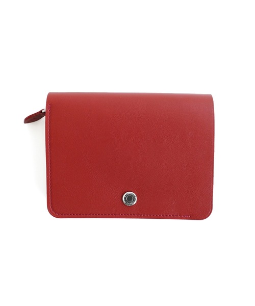 STANDARD SUPPLY（スタンダードサプライ）の「スタンダードサプライ / PAL パル / BILLFOLD FLAP WALLET ビルフォールドフラップウォレット 二つ折り財布 本革（財布・レディース・グレー/ブラック/ネイビー/ホワイト/レッド/ベージュ/イエロー/ブルー/ライトベージュ/ライトグレー/ピンク/オリーブ/ブルーグレー/ダークグリーン/グレイッシュベージュ/ダークブラウン/ダークグリーン系/コーラルピンク/カーキ/チャコールグレー/グレイッシュブルー・FREE）」の21枚目の写真