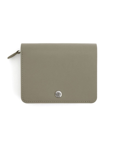 STANDARD SUPPLY（スタンダードサプライ）の「スタンダードサプライ / PAL パル / BILLFOLD FLAP WALLET ビルフォールドフラップウォレット 二つ折り財布 本革（財布・レディース・グレー/ブラック/ネイビー/ホワイト/レッド/ベージュ/イエロー/ブルー/ライトベージュ/ライトグレー/ピンク/オリーブ/ブルーグレー/ダークグリーン/グレイッシュベージュ/ダークブラウン/ダークグリーン系/コーラルピンク/カーキ/チャコールグレー/グレイッシュブルー・FREE）」の4枚目の写真